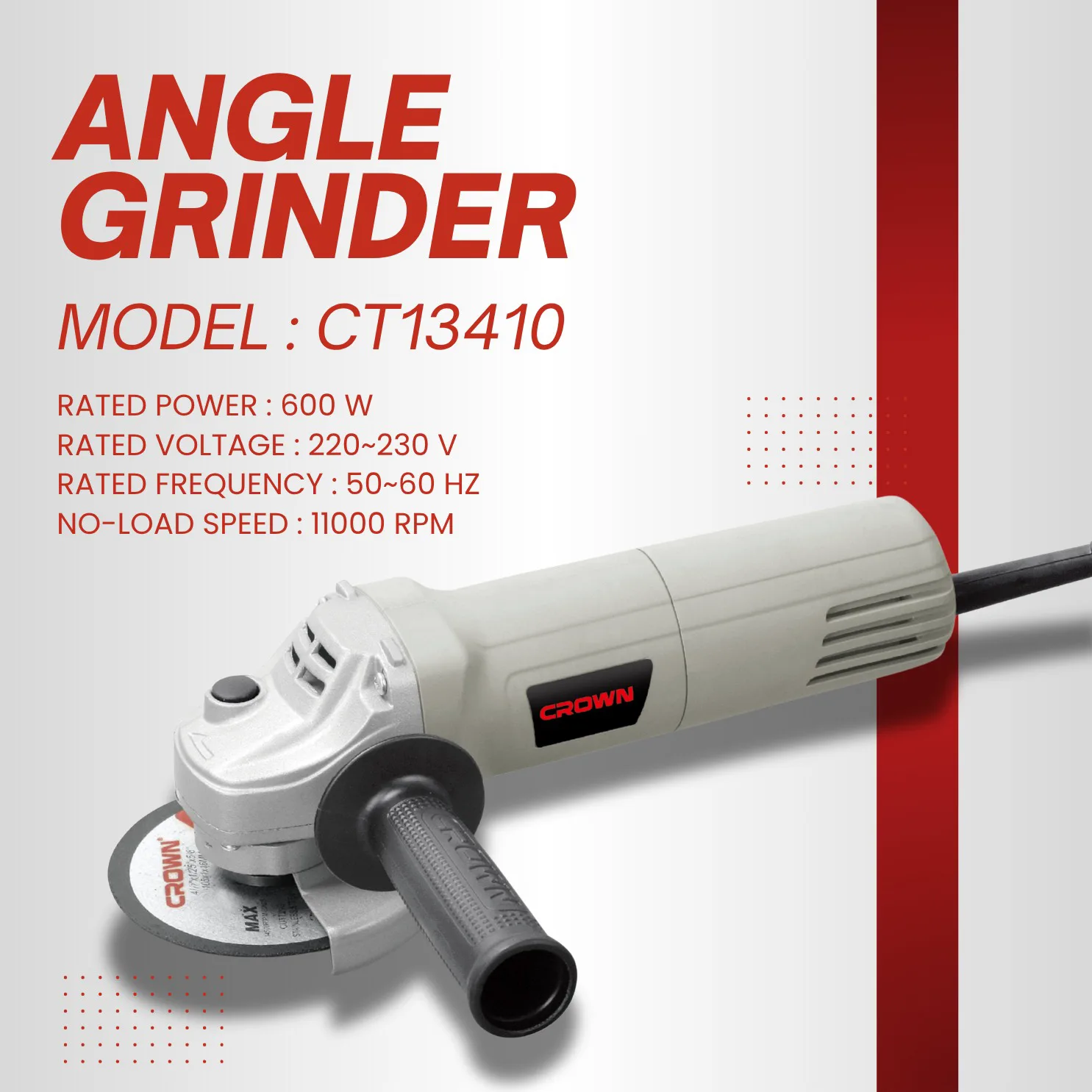 Angle Grinder Crown