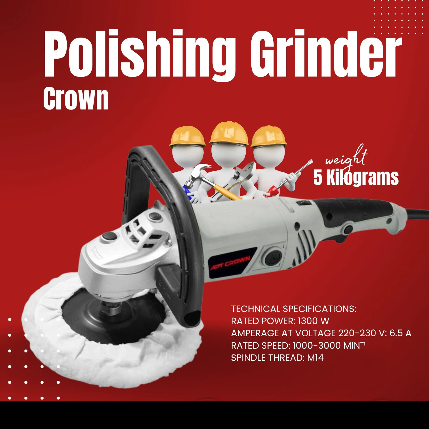 Polishing Grinder Crown