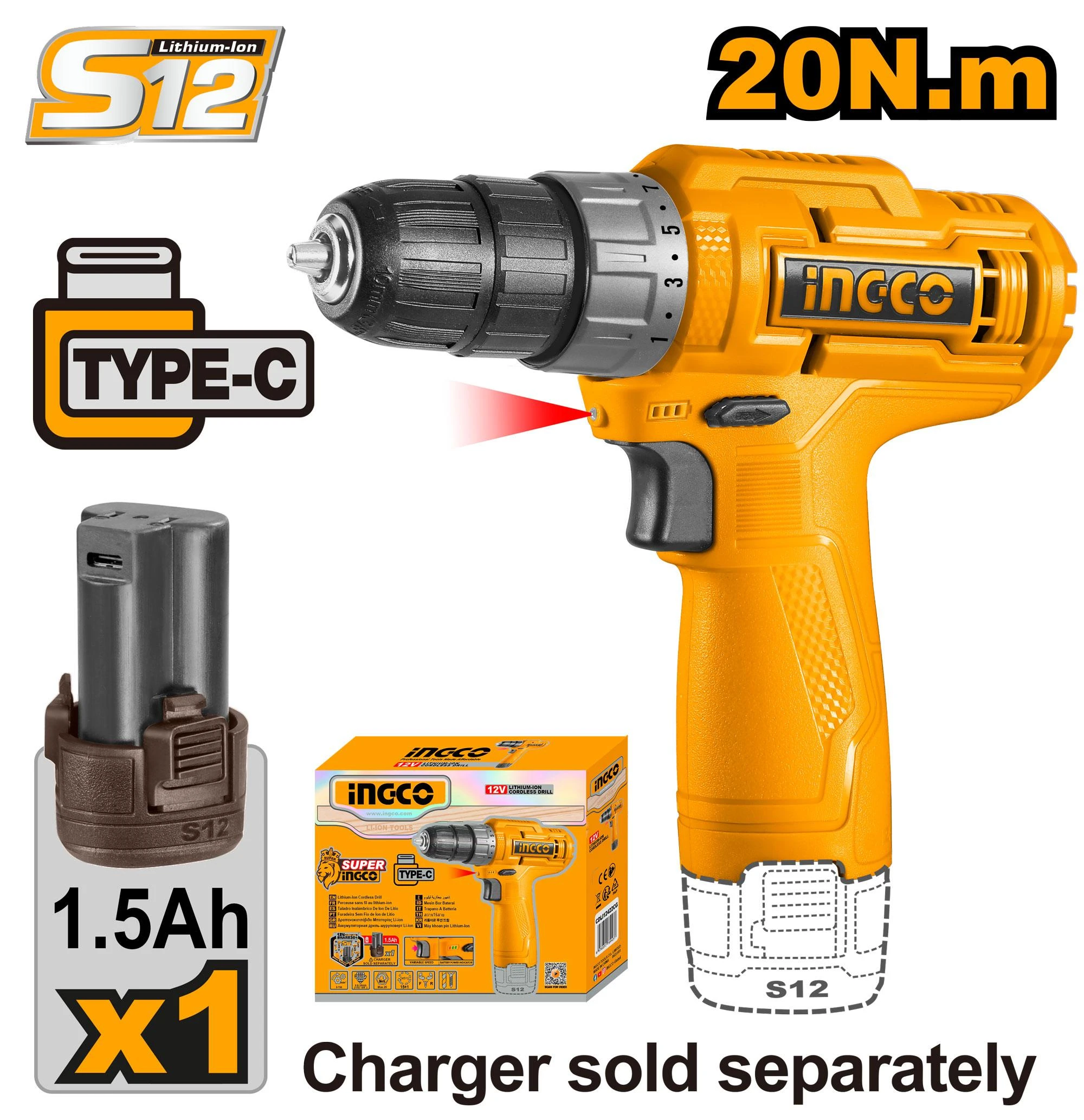CORDLESS DRILL