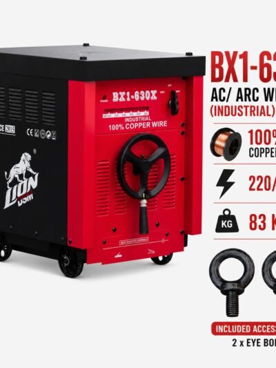 LION BX1-630X AC/ARC WELDING (INDUSTRIAL) 100% COPPER 220/380V 83KG